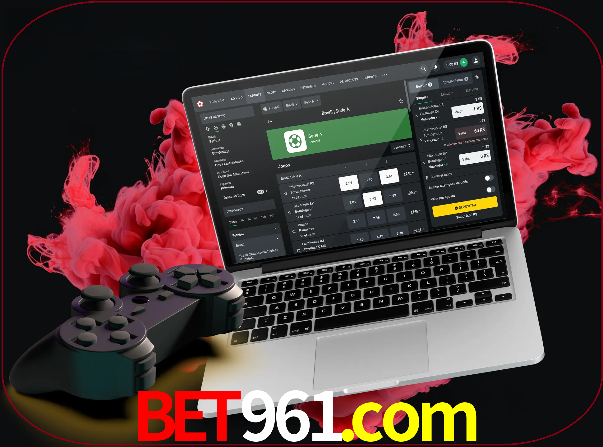 Visite a secção especial de jogos de vídeo em bet961 para descobrir em que jogos pode apostar e ganhar muito dinheiro.