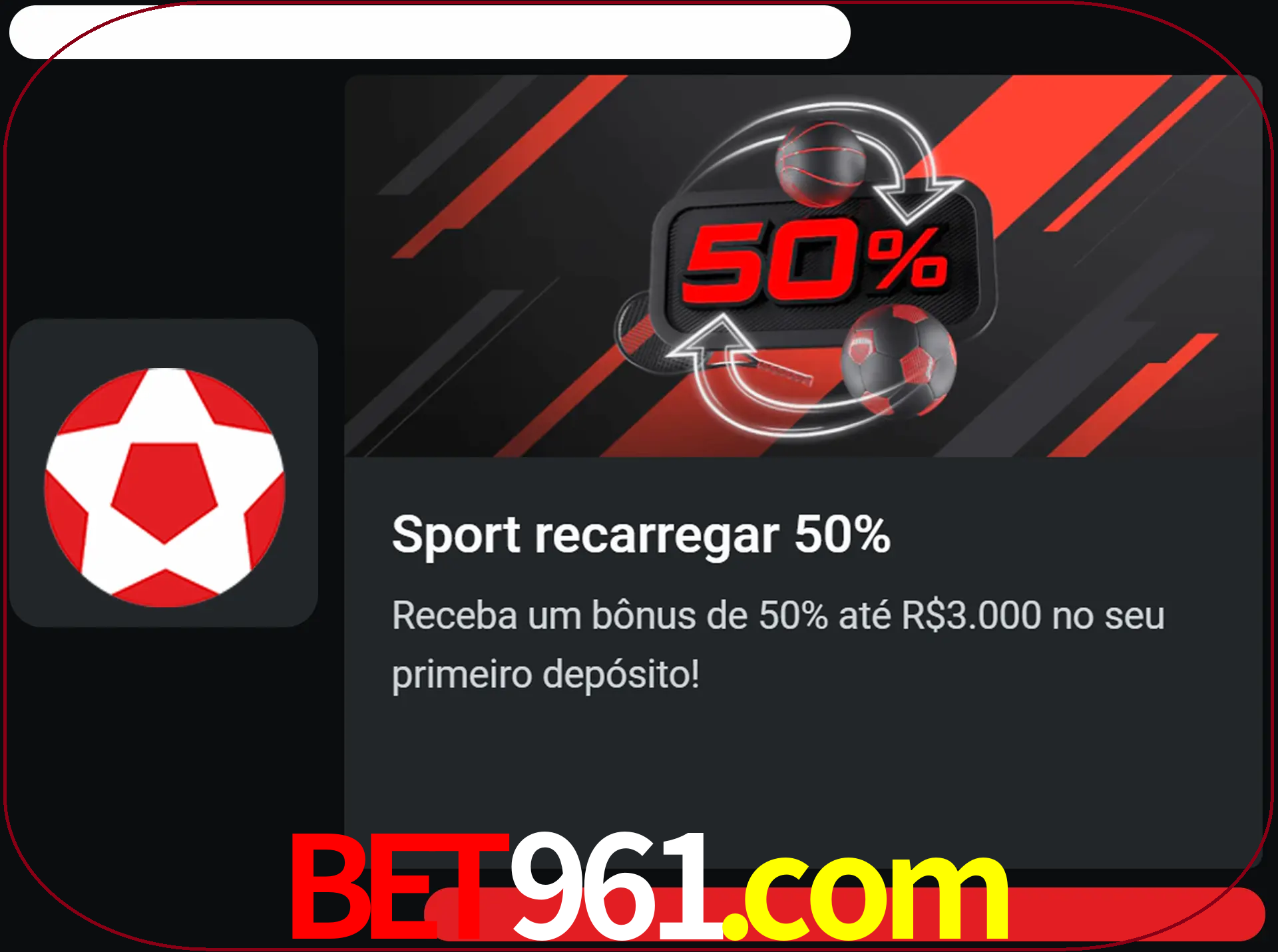 Obtenha mais ganhos em apostas com este bônus.
