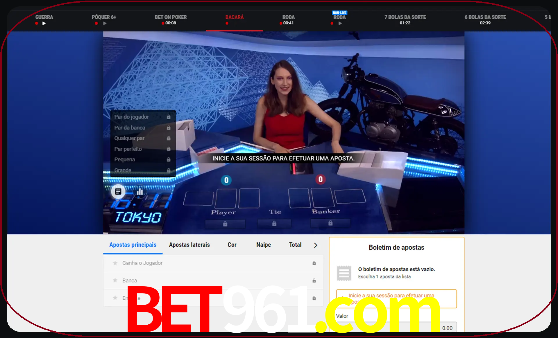 Jogar Betgames intrigantes com verdadeiros dealers.