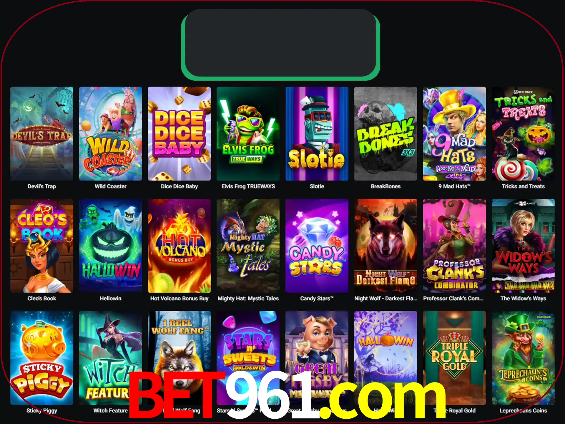 Procure por seus amados jogos de slot.