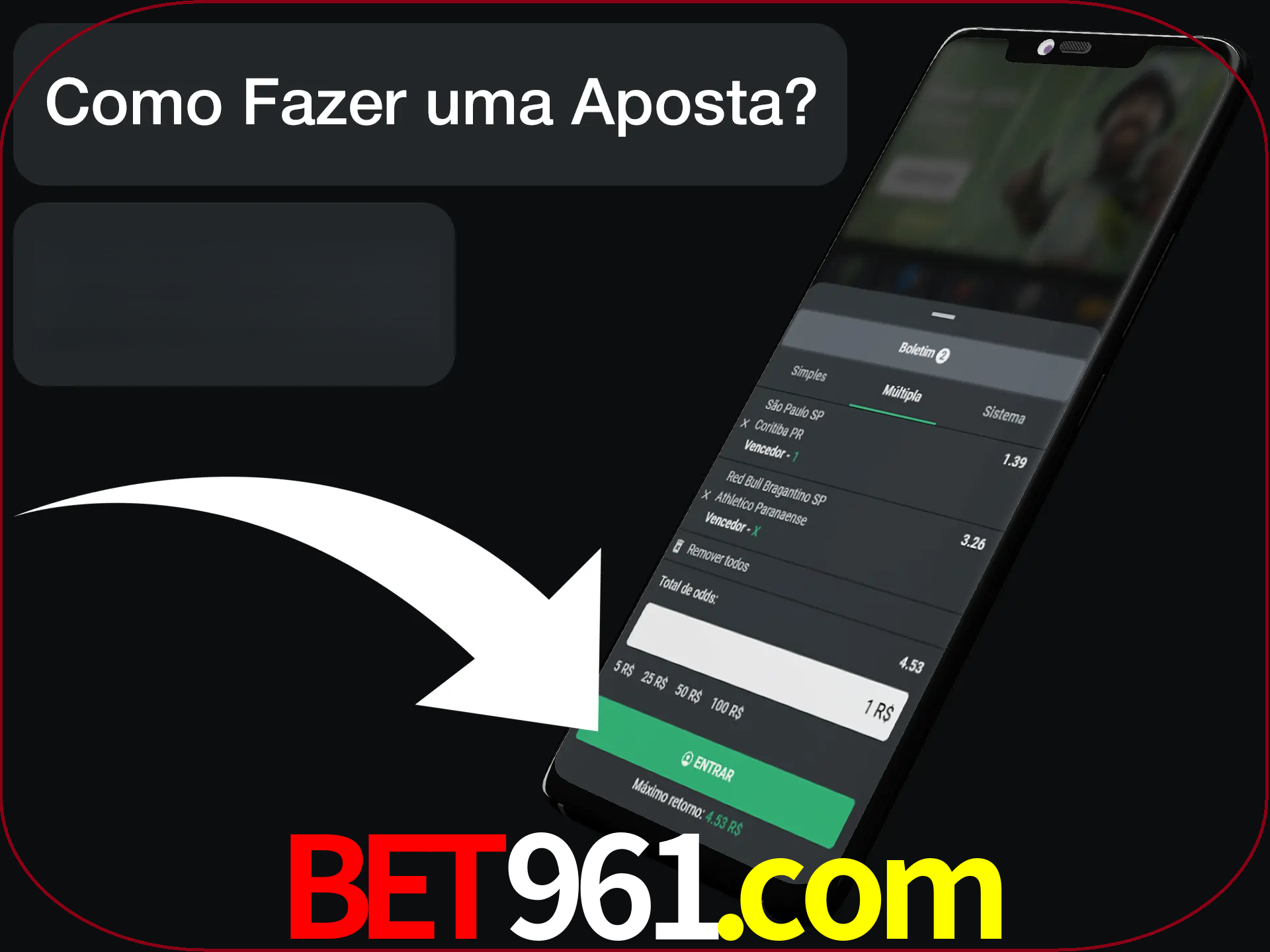 Preencha sua aposta e aguarde o resultado.