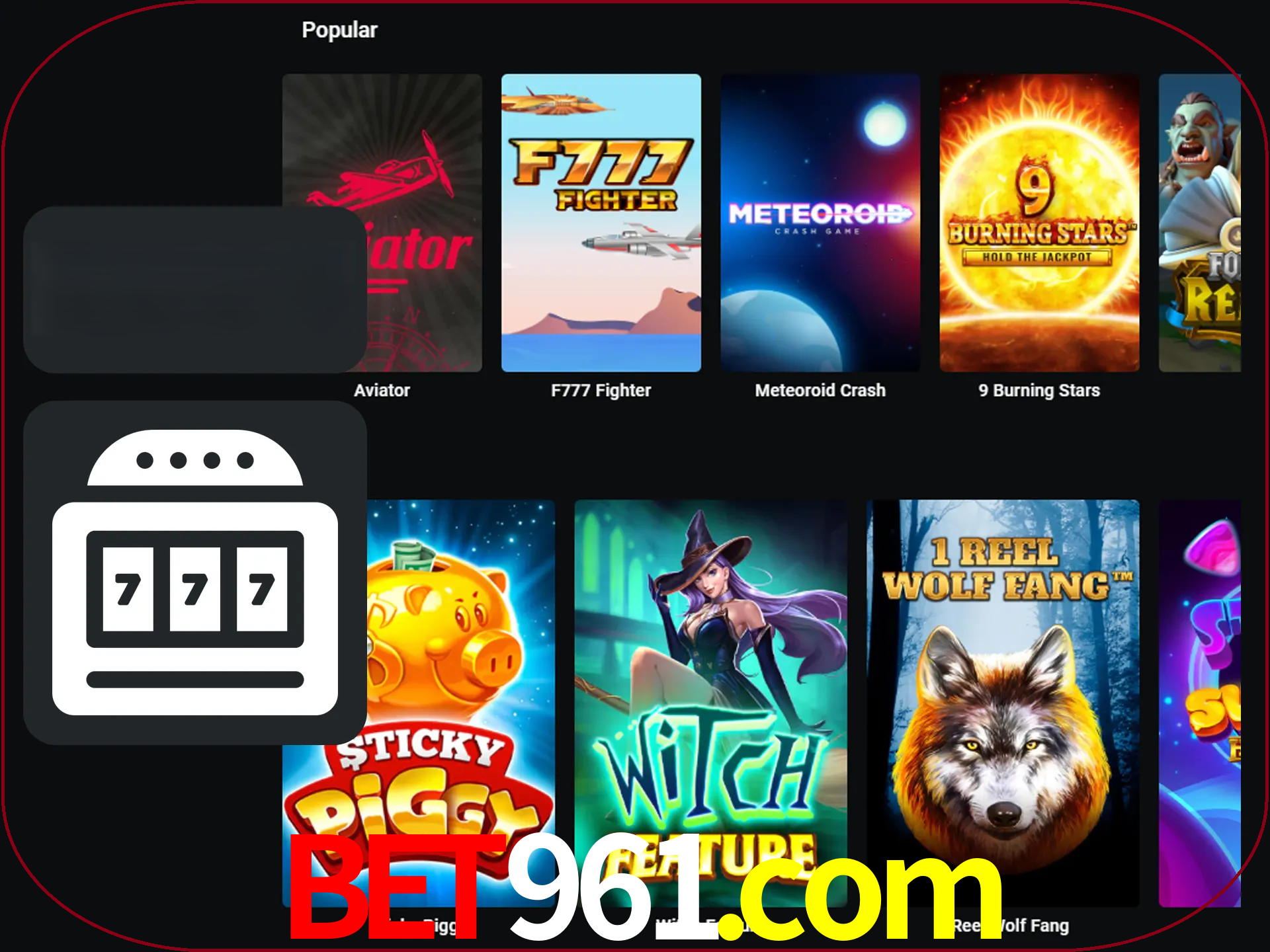 Gire seus slots de dinheiro favoritos.