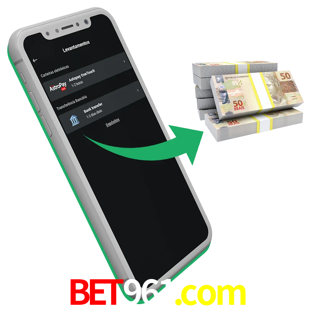 Retirar dinheiro de LeonBet sem dificuldades.